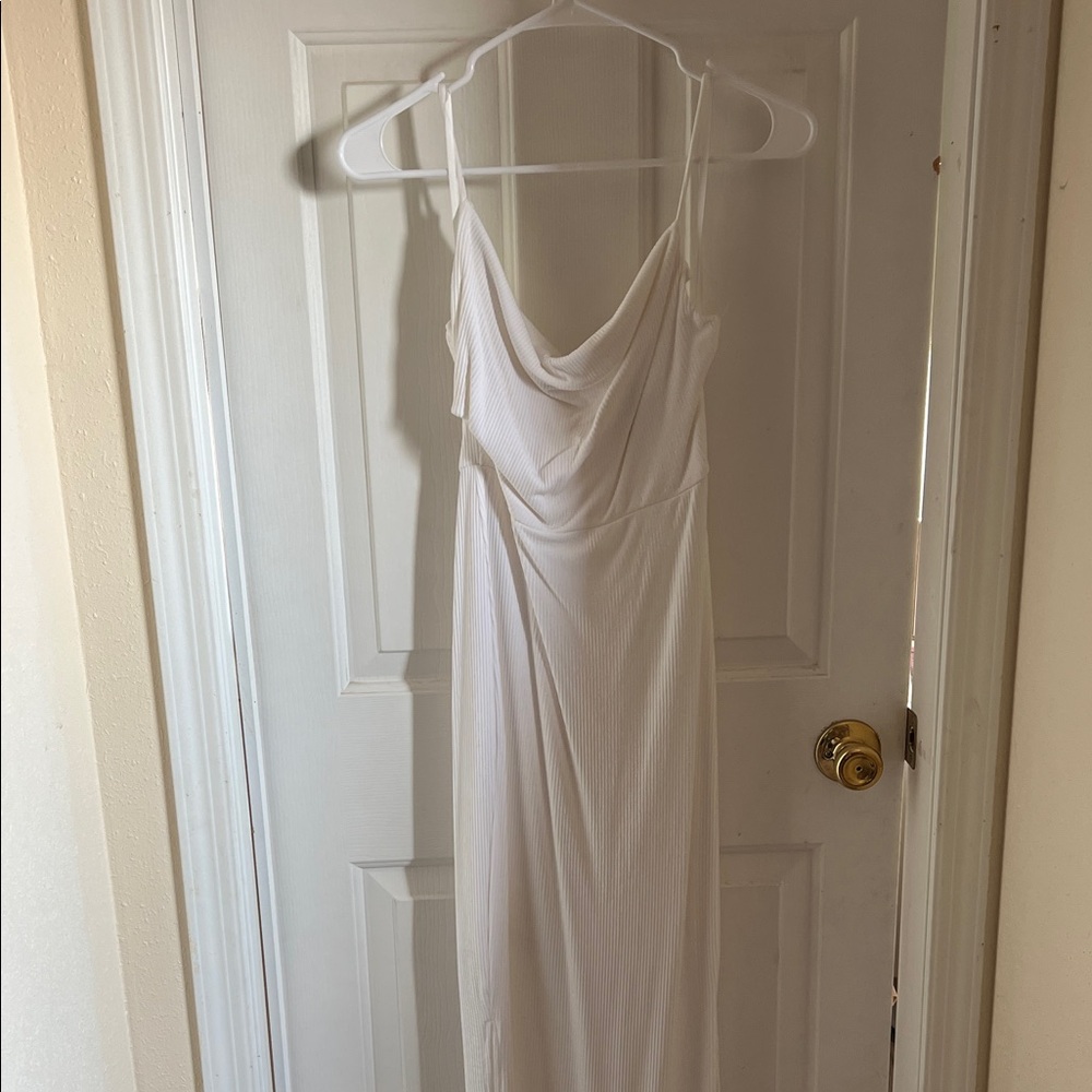 Hello Molly Strapless White Dress